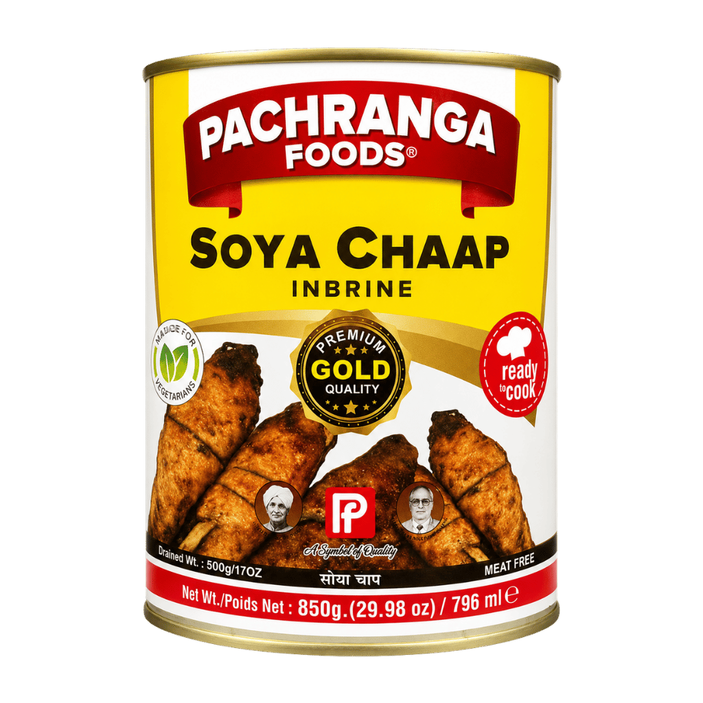 Pachranga International Panipat Soya Chaap In Brine 850 g buy online USA - 1